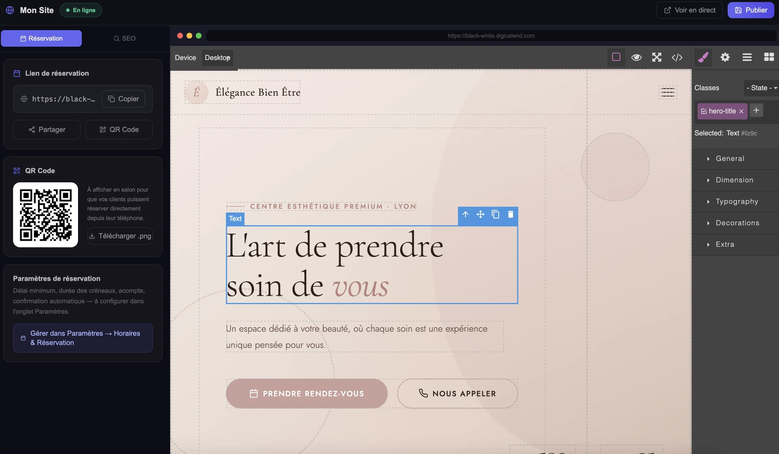 Créateur de site web.